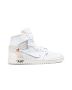 Jordan 1 Retro High Off-White White AQ0818-100 | All-White Premium Deconstructed Sneakers