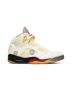 Off-White x Air Jordan 5 Retro “Sail” Sneaker | DH8565-100