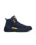 Jordan 12 Retro Michigan BQ3180-407 | Navy Yellow Retro Basketball Sneakers
