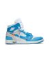 Jordan 1 Retro High Off-White University Blue AQ0818-148 | Blue White Premium Sneakers
