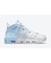 Air More Uptempo Psychic Blue Bold Street Style Basketball Sneakers