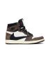 Jordan 1 Retro High OG SP Travis Scott Mocha CD4487-100 | Brown White Retro Sneakers