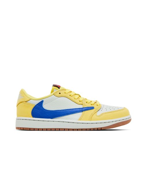 Jordan 1 Retro Low OG SP Travis Scott Canary - Men's Shoes
