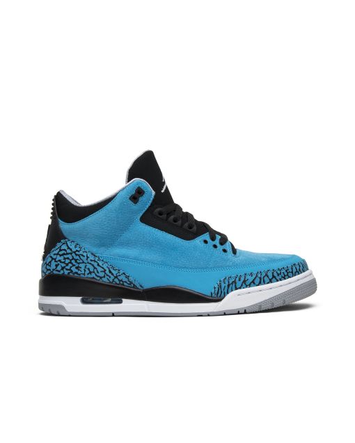 Jordan 3 Retro Powder Blue - Classic Retro Basketball Sneakers