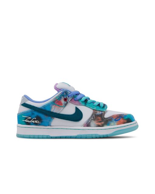 SB Dunk Low x Futura Laboratories Bleached Aqua - Men's Shoes