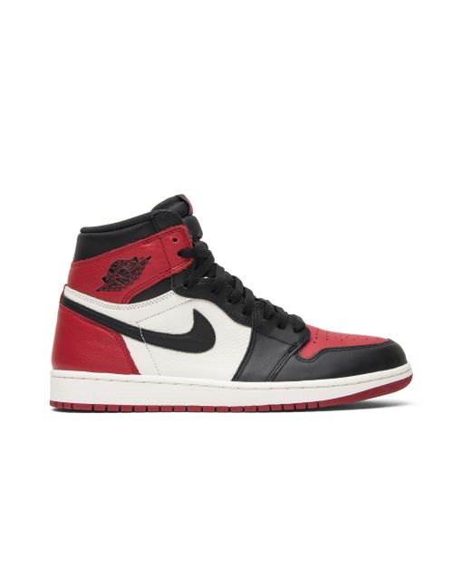 Jordan 1 Retro High Bred Toe - Classic High Top Sneakers