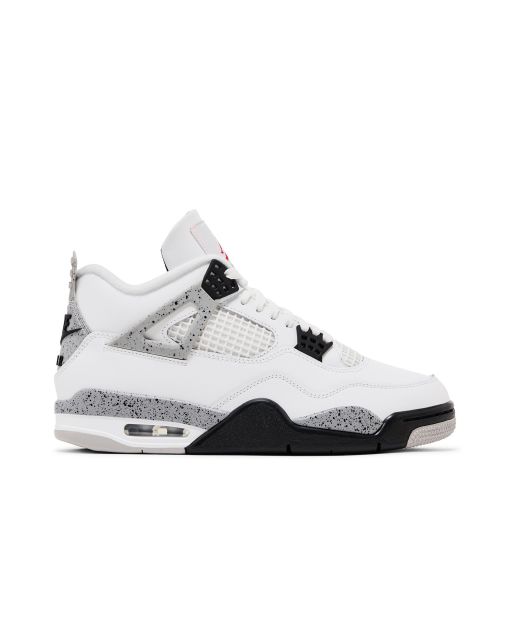 Jordan 4 Retro White Cement - Classic Retro Basketball Sneakers