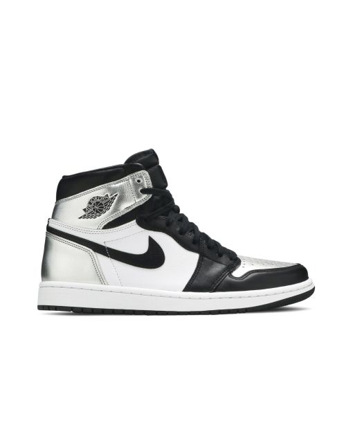 Air Jordan 1 Retro High OG 'Silver Toe' - Women's Shoes