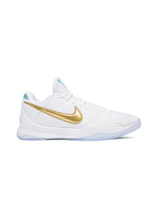 Kobe 5 Protro Undefeated What If White - Limited Edition Basketball Sneakers