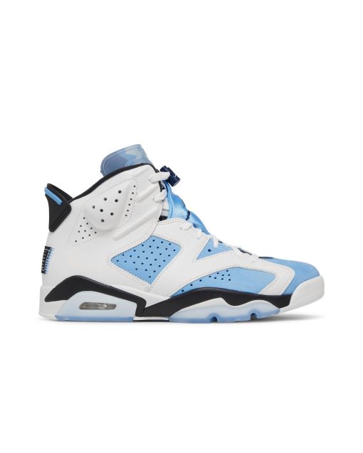 Jordan 6 Retro UNC White - Classic Retro Basketball Sneakers