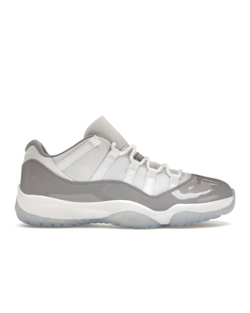 Jordan 11 Retro Low Cement Grey - Sleek Low Top Sneakers