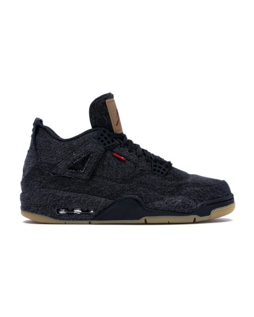 Jordan 4 Retro Levi’s Black - Premium Retro Basketball Sneakers
