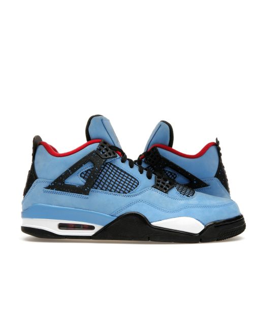 Jordan 4 Retro Travis Scott Cactus Jack - Limited Edition Collaboration Sneakers