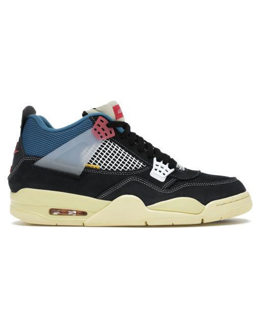 Jordan 4 Retro Union Off Noir - Exclusive Collaborative Retro Sneakers