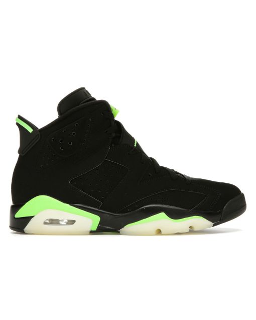 Jordan 6 Retro Electric Green - Vibrant Retro Basketball Sneakers