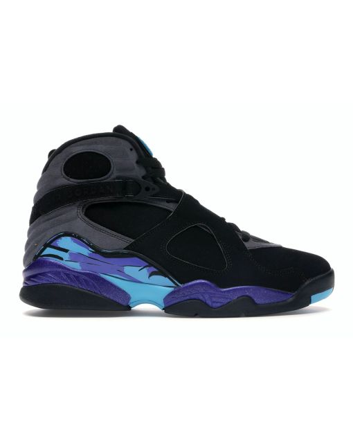 Jordan 8 Retro Aqua - Vibrant Retro Basketball Sneakers