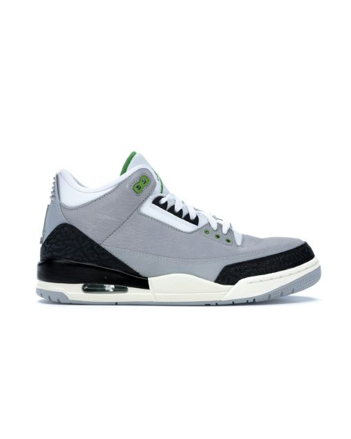 Jordan 3 Retro Chlorophyll - Stylish Retro Basketball Sneakers
