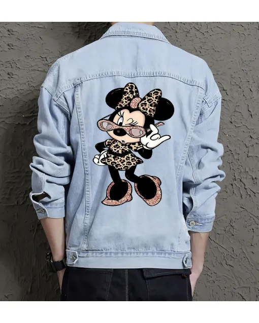 Men's Casual Denim Jacket - Perfect Present for Teenager - Regular Cut - for Social Events - Birthday Gift - Light Blue - Main View