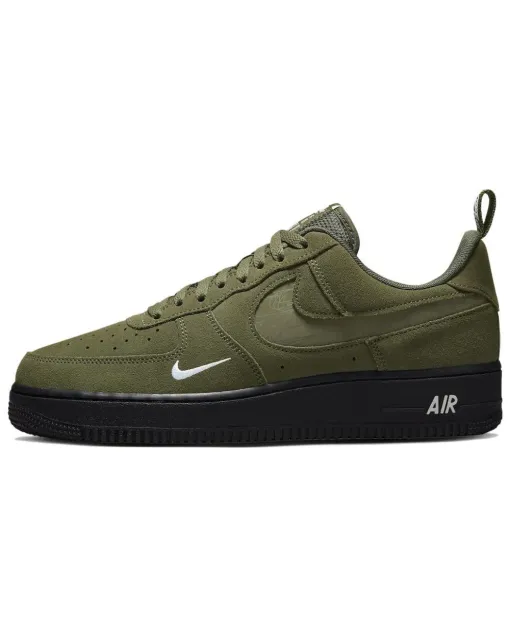 Air Force 1 Low '07 LV8 SE Cargo Khaki White Black - Stylish Low Top Sneakers