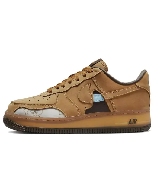 Air Force 1 Low '07 Cut Out Wheat – Women’s Edition | Stylish Low Top Sneakers